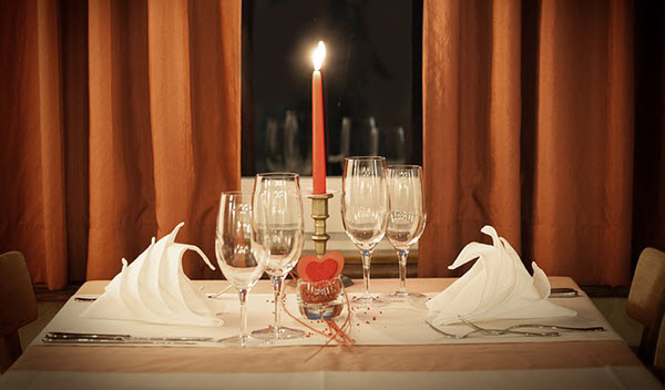 romantic table decoration