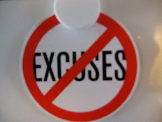  3 Types Of Excuses And How To Handle Them