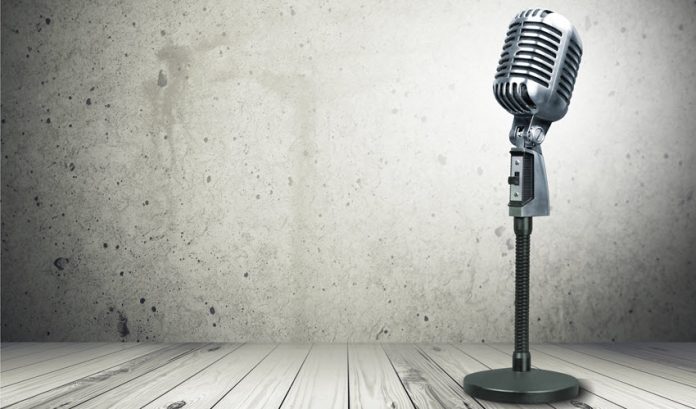 Microphone and Stand Microphone and Stand