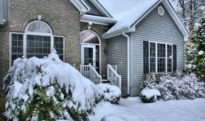 House in Snow