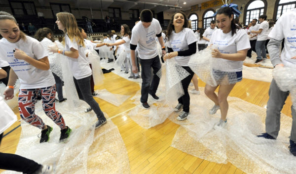 bubble wrap popping