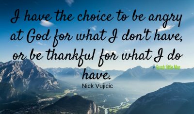 Nick Vujicic self acceptance quotes