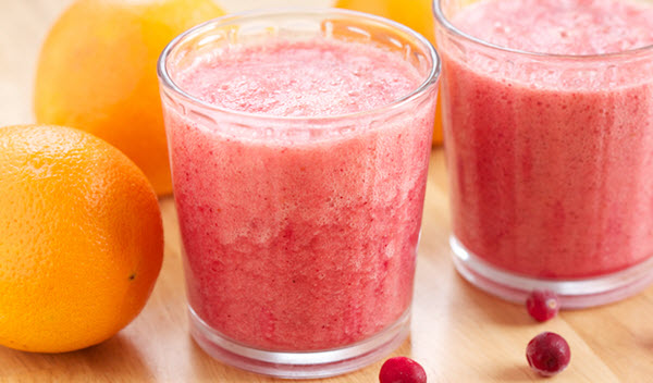 vitamin c ginger cranberry smoothie