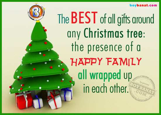 christmas quotes not about the gifts