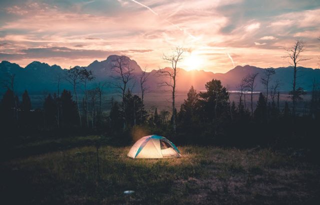 health benefits of camping outdoors