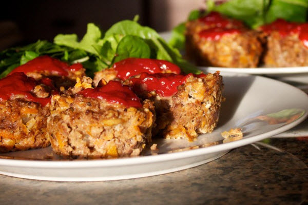 mini meatloaf muffins