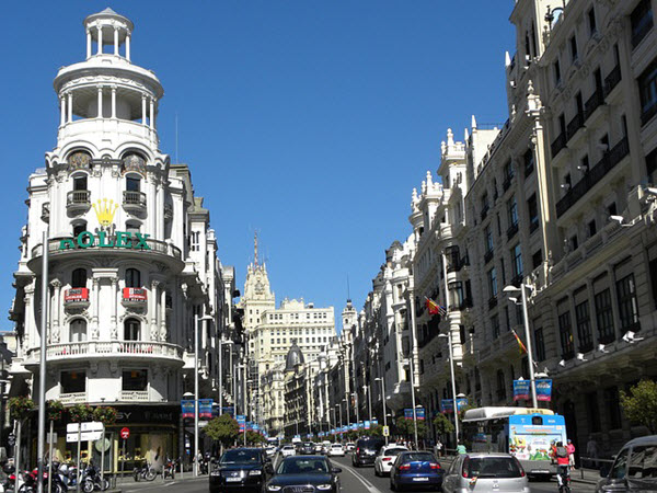 gran vía madrid