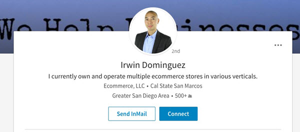 irwin dominguez dropshipping