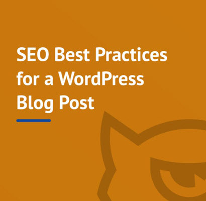 seo best practices for a wordpress blog post ebook