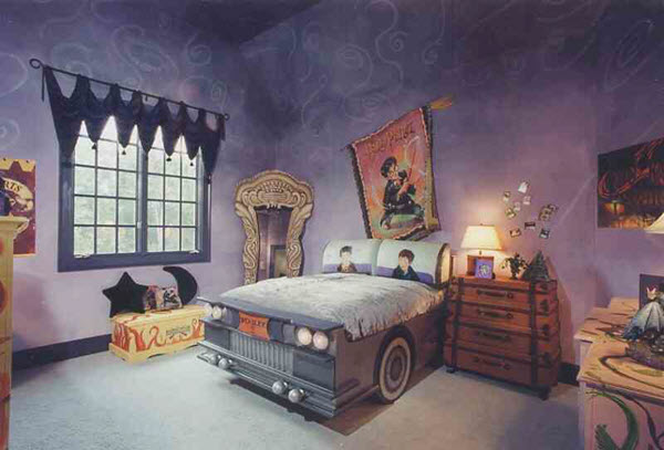 harry potter themed childrens room