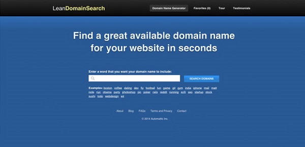 lean domain search