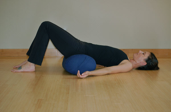 restorative bridge pose