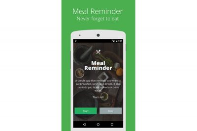 meal reminder app