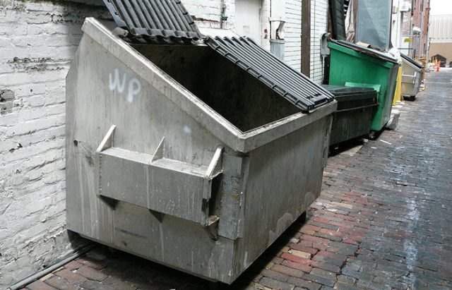 roll off dumpster