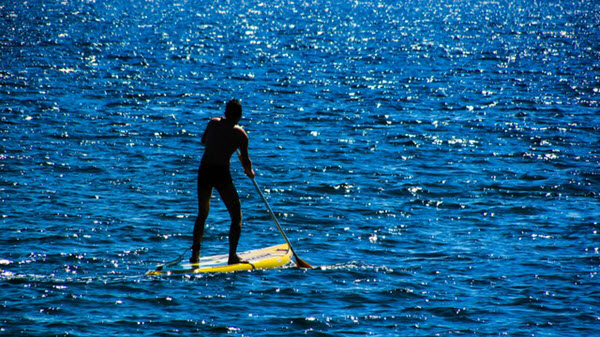 paddle boarding vacation