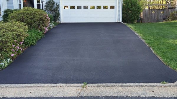 asphalt driveway