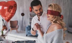 Blindfold surprise