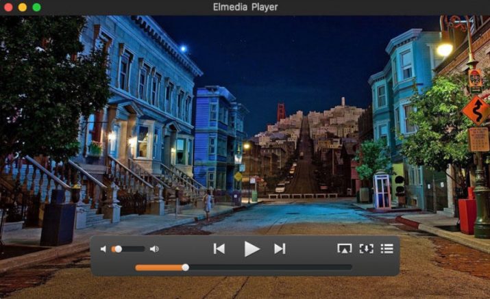 elmedia player UI