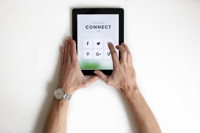 social media profile