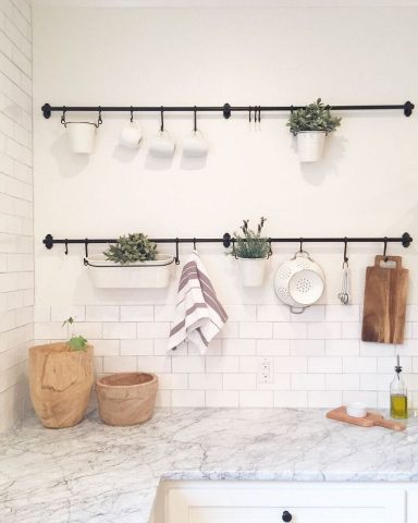 Avoid Putting Cutting Boards on the Open Shelves, Rather Hang Them