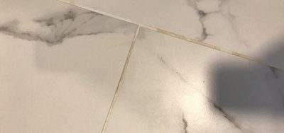 grout discoloration