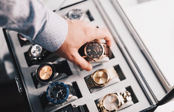 luxury watch outfit matching