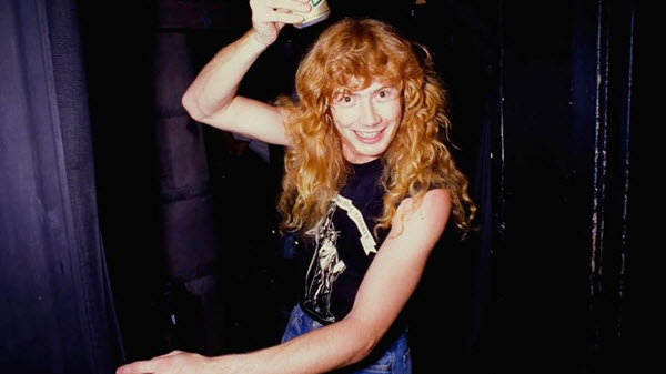young dave mustaine