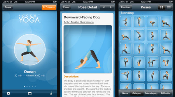 pocket yoga app