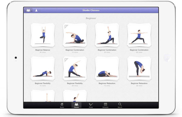 yoga studio app