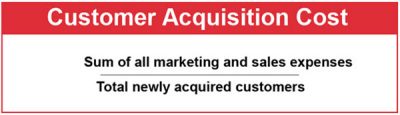 customer acquisiition cost