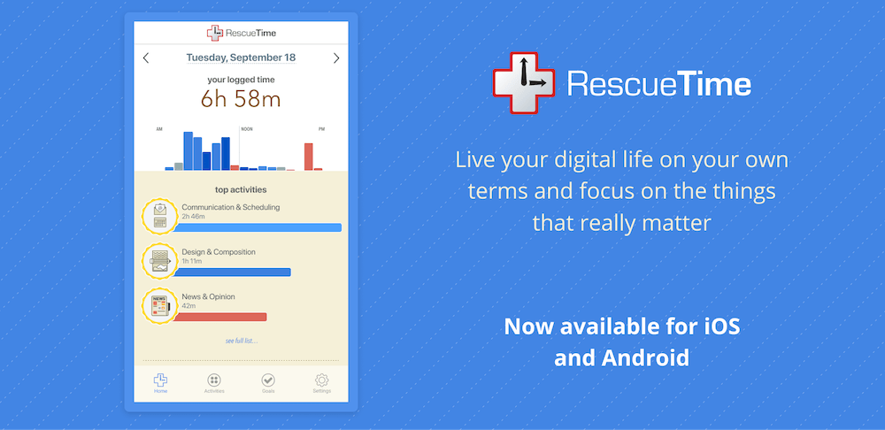 rescuetime app