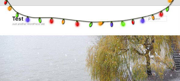 christmas lights wp plugins