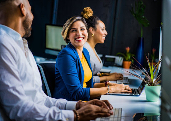 female in the workplace