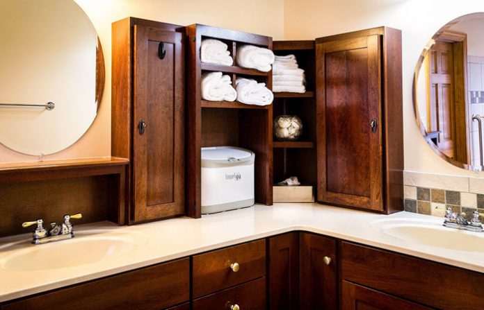 Shop Modern Bathroom Vanity Cabinet Set Dakota Chicago Grey Oak