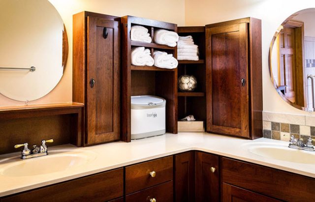 How To Clean Wood Bathroom Cabinets, Wood Bath Vanity Cabinets