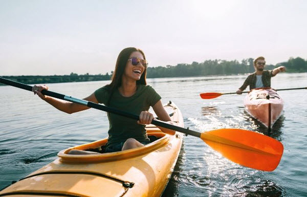 best water activities for couples kayaking