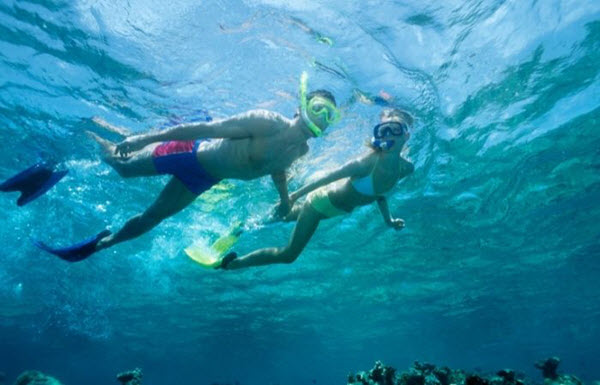 best water activities for couples snorkeling