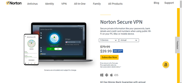  Norton Secure VPN