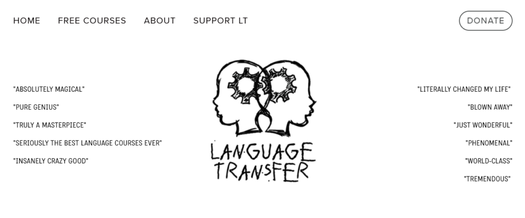 Language Transfer Button French Resources • The Best French Resources To Learn • Dumb Little Man