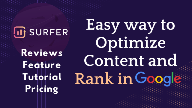  SurferSEO Reviews: Easy Way to Optimize Content and Rank in Google