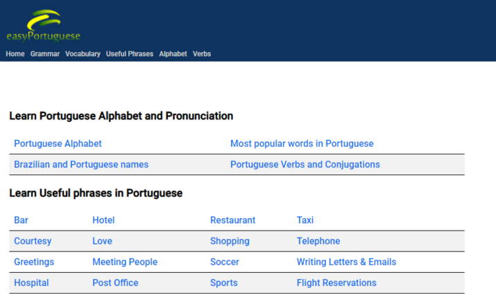 Easy Portuguese - Learn Portuguese