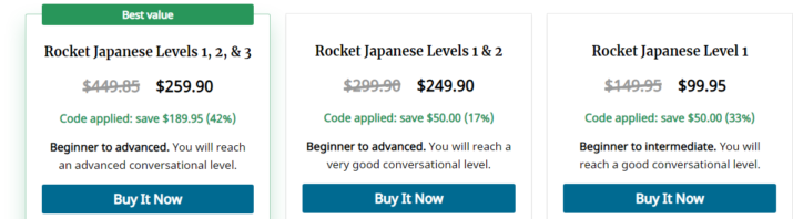 Rocket Japanese