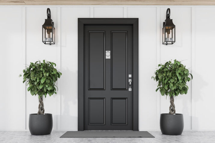 Upgrade or enhance exterior doors