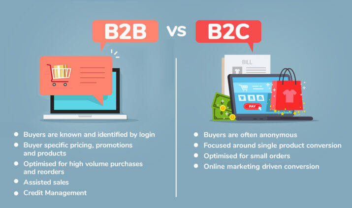 B2B VS B2C eCommerce: The 6 Main Differences