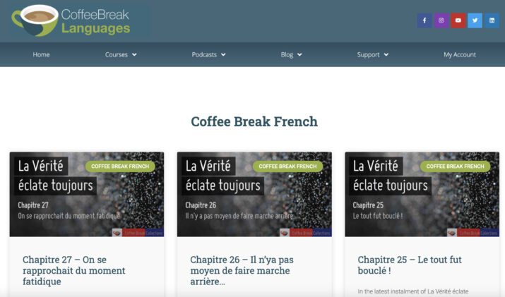 COFFEE BREAK FRENCH