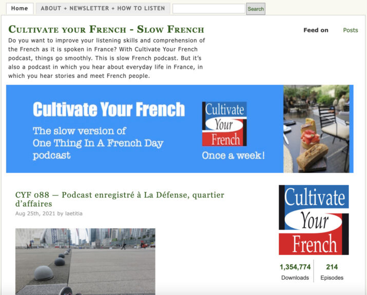 CULTIVATE YOUR FRENCH