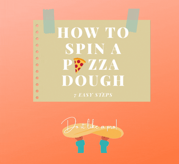 how to spin pizza dough