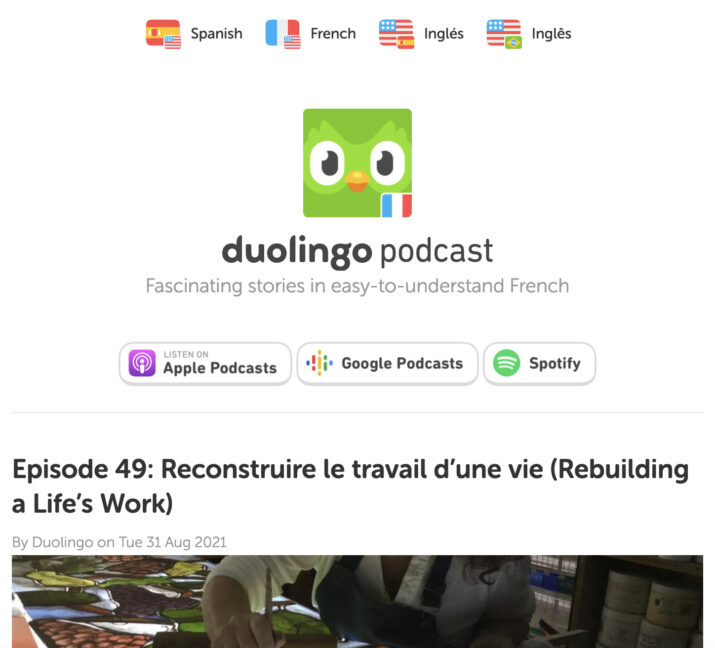 DUOLINGO FRENCH PODCAST