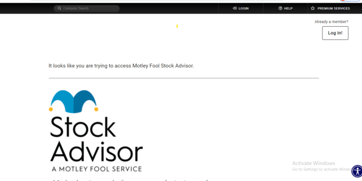 Motley Fool Stock Advisor