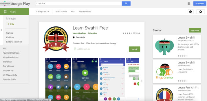 Learn Swahili Free